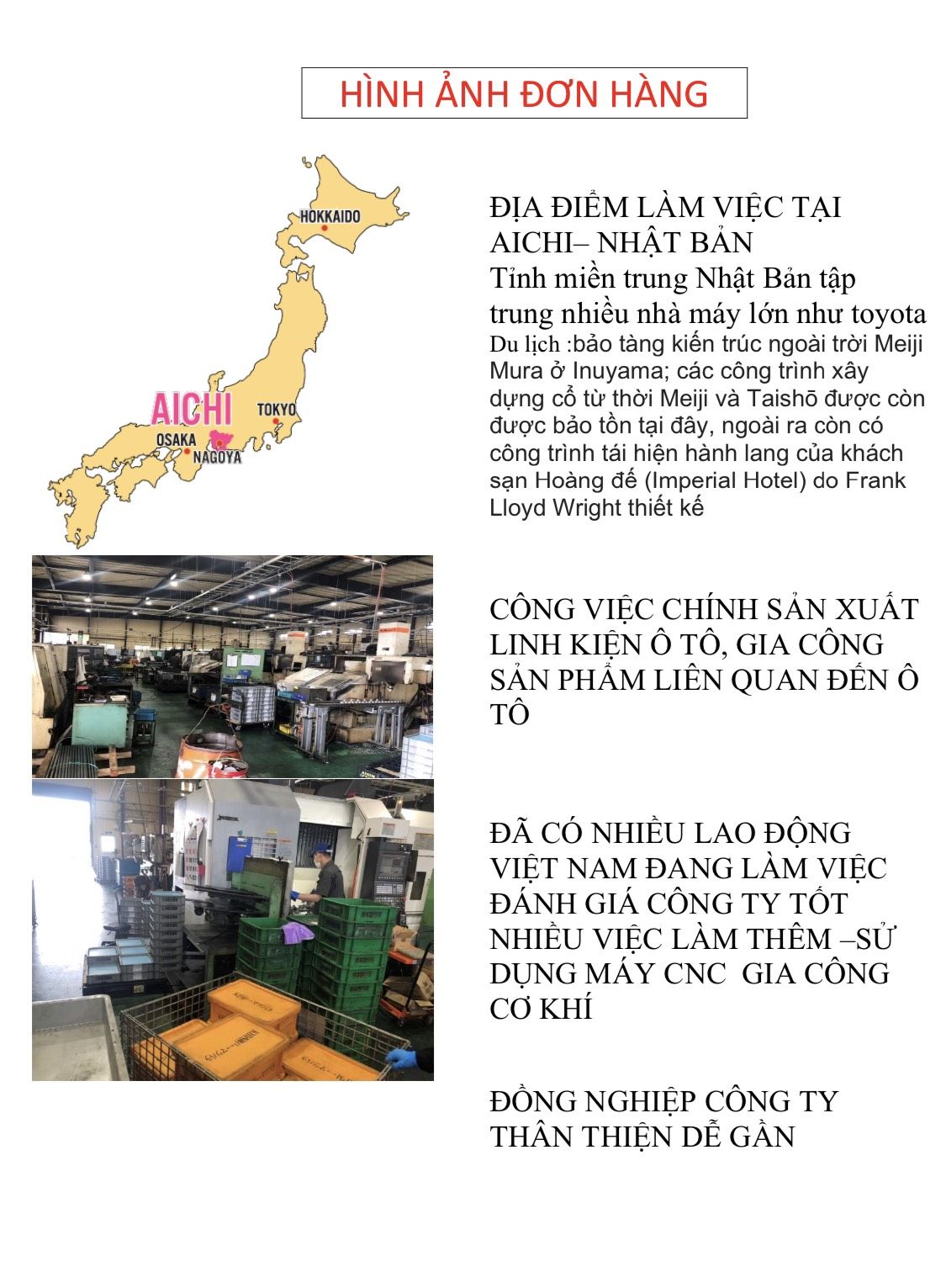 [DH00074] - ĐƠN HÀNG CƠ KHÍ, LINH KIỆN