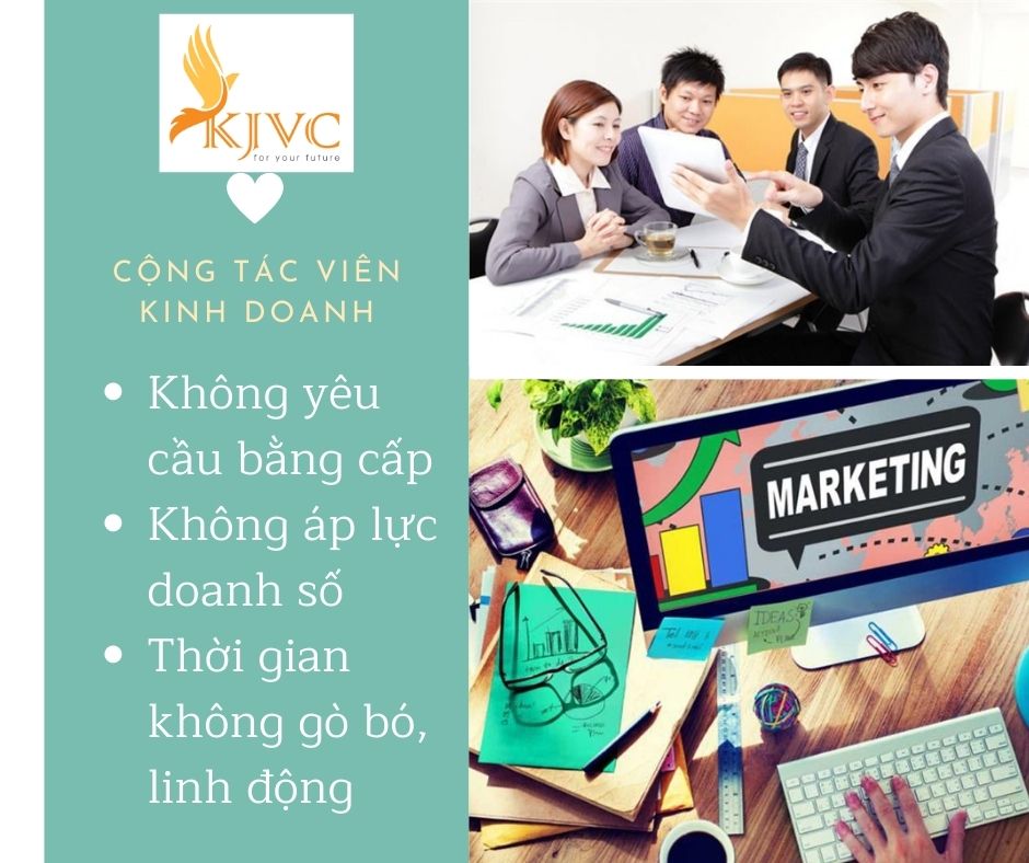Tuyển cộng tác viên kinh doanh