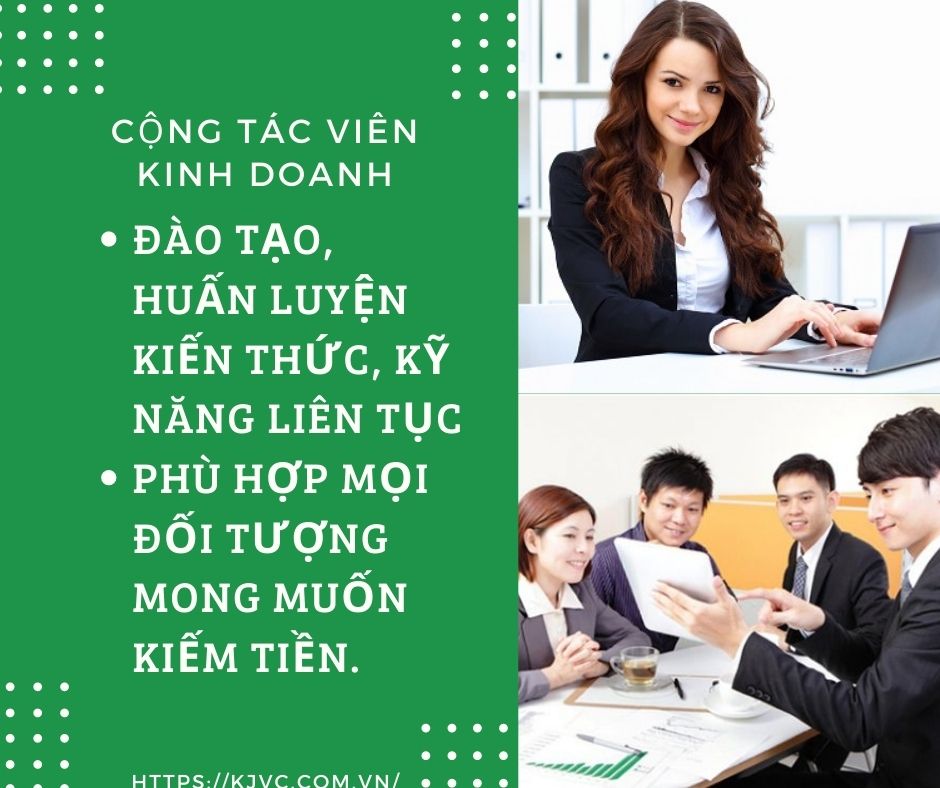 Tuyển cộng tác viên kinh doanh